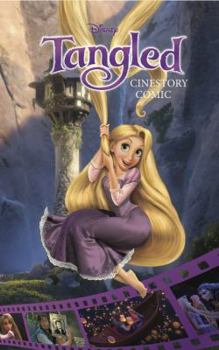 Paperback Disney Tangled Cinestory Comic Book