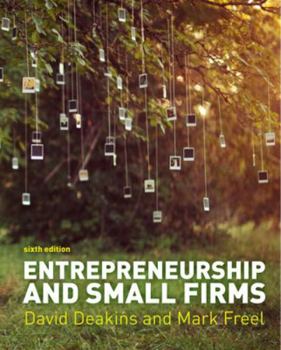 Paperback Entrepreneurship and Small Firms Book
