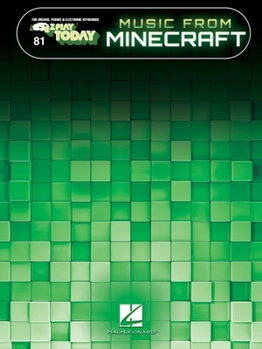 Paperback Music from the Video Game Series Minecraft: E-Z Play Today #81 Songbook with Large Easy-To-Read Notation and Lyrics Book
