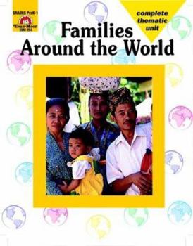Paperback Families Around the World Book