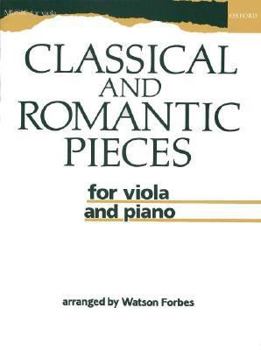 Paperback Classical and Romantic Pieces for Viola and Piano Book