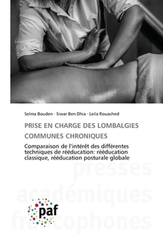 Prise En Charge Des Lombalgies Communes Chroniques