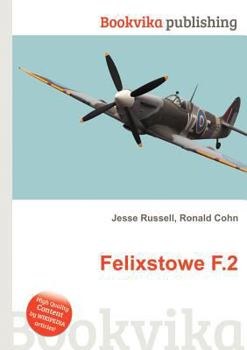 Paperback Felixstowe F.2 Book