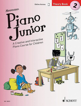 Paperback Piano Junior: Theory Book 2: A Creative and Interactive Piano Course for Children Book