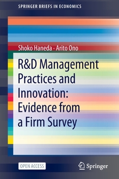 Paperback R&d Management Practices and Innovation: Evidence from a Firm Survey Book