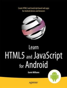 Paperback Learn HTML5 and JavaScript for Android Book