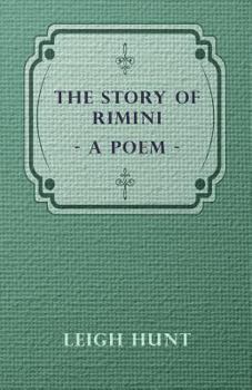 Paperback The Story of Rimini - A Poem Book