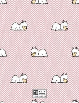 Paperback Notebook: Lazy sheep on pink cover and Dot Graph Line Sketch pages, Extra large (8.5 x 11) inches, 110 pages, White paper, Sketc Book