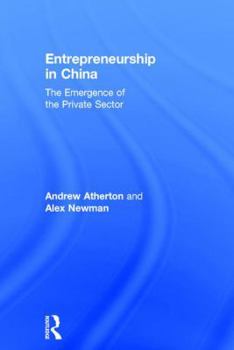 Hardcover Entrepreneurship in China: The Emergence of the Private Sector Book