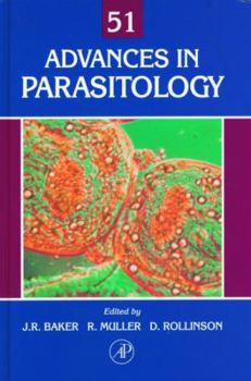 Hardcover Advances in Parasitology: Volume 51 Book