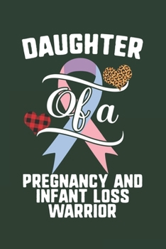 Daughter Of A Pregnancy And Infant Loss Warrior: Pregnancy And Infant Loss Awareness Leopard Buffalo Plaid Family Gift