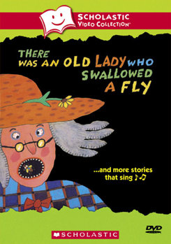 DVD There Was an Old Lady Who Swallowed a Fly Book