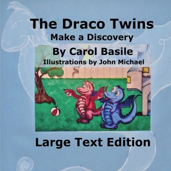 Paperback The Draco Twins Make a Discovery: Large Print [Large Print] Book