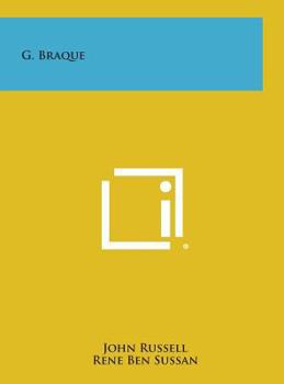 Hardcover G. Braque Book