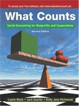 Paperback What Counts: Social Accounting for Nonprofits and Cooperatives, 2nd Edition Book