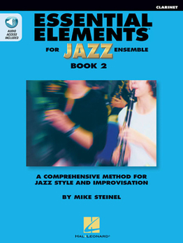 Paperback Essential Elements for Jazz Ensemble Book 2 - Clarinet Book