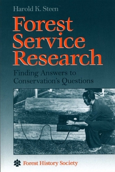Paperback Forest Service Research: Finding Answers to Conservation's Questions Book