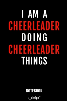 Notebook for Cheerleaders / Cheerleader: awesome handy Note Book [120 blank lined ruled pages]