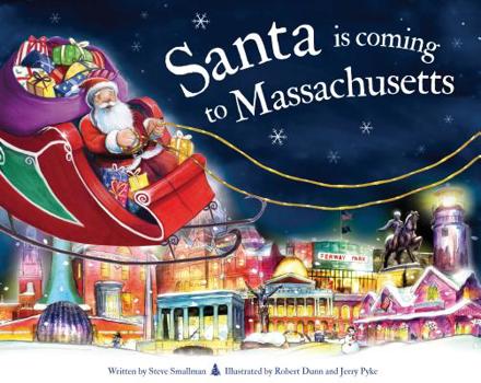 Hardcover Santa Is Coming to Massachusetts Book