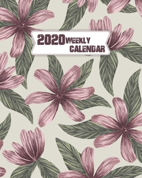 Paperback 2020 Weekly Calendar: 18 Month Blank Weekly Calendar With Place For Notes Book