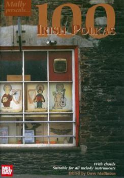 Paperback 100 Irish Polkas Book