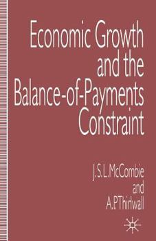 Paperback Economic Growth and the Balance-Of-Payments Constraint Book