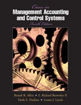 Paperback Cases in Management Accounting and Control Systems Book
