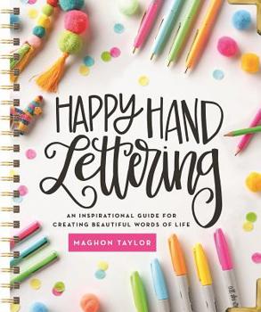 Spiral-bound Happy Handlettering Book