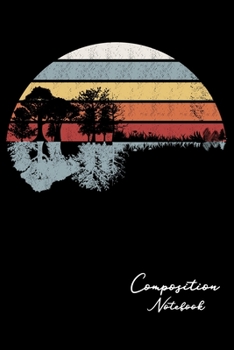 Composition Notebook: Natural Guitar Fun Eco Music Lined Notebook Journal Diary 6x9