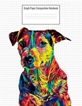 Paperback Graph Paper Composition Notebook: Quad Ruled 5 Squares Per Inch, 110 Pages, Jack Russel Terrier Dog Cover, 8.5 X 11 Inches / 21.59 X 27.94 CM Book