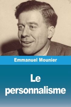 Paperback Le personnalisme [French] Book