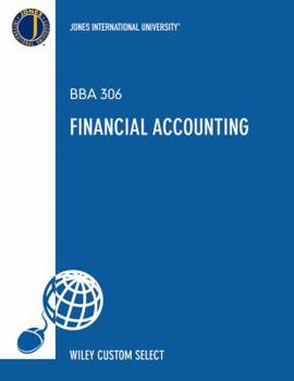 Paperback Financial Accounting BBA306 (BBA 306 Financial Accounting) Book
