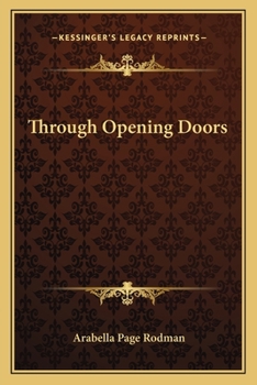 Paperback Through Opening Doors Book