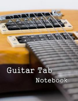 Paperback Guitar Tab Notebook Book