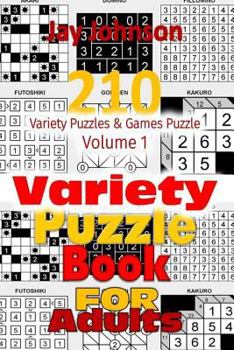 Paperback Variety Puzzle Book For Adults [Large Print] Book