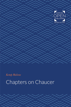Paperback Chapters on Chaucer Book