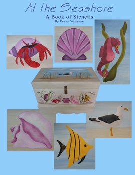 Paperback At the Seashore: A Book of Stencils Book