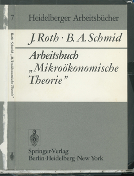 Paperback Arbeitsbuch "Mikroökonomische Theorie" [German] Book