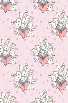 Paperback Lovely cats Notebook: Notebook, Diary and Journal with 120 Lined Pages with loving cats Book