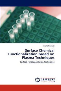 Paperback Surface Chemical Functionalization based on Plasma Techniques Book