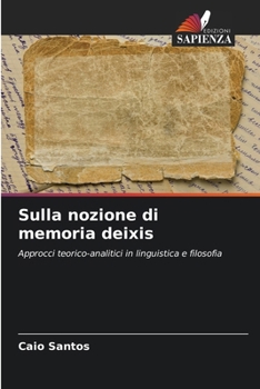 Paperback Sulla nozione di memoria deixis [Italian] Book