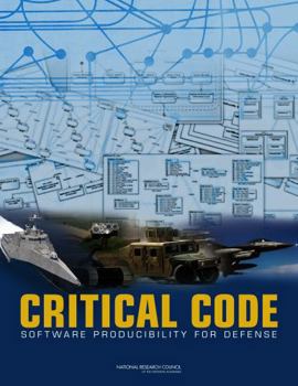 Paperback Critical Code: Software Producibility for Defense Book