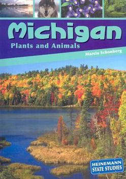 Paperback Michigan Plants and Animals Book