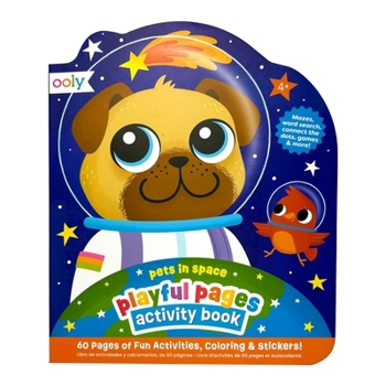 Playful Pages Activity Book Pets in Space