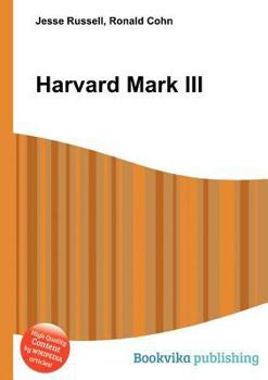 Paperback Harvard Mark III Book