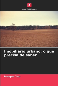 Paperback Imobiliário urbano: o que precisa de saber [Portuguese] Book