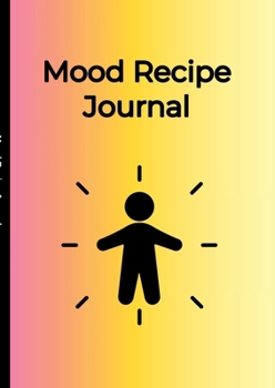 Paperback Mood Recipe Journal: Pink Rainbow Book