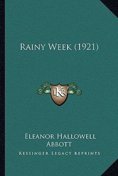 Paperback Rainy Week (1921) Book