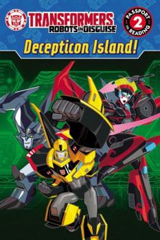 Paperback Transformers Robots in Disguise: Decepticon Island! Book
