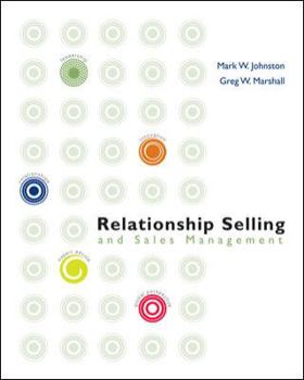 Hardcover Relationship Selling and Sales Management Book